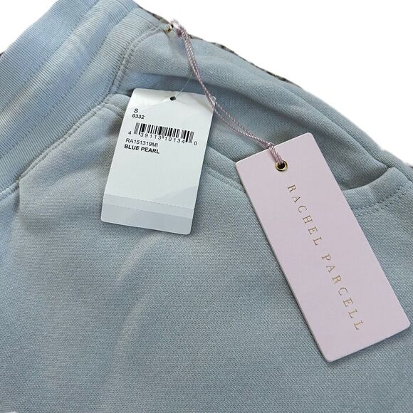 Rachel Parcell NWT Fleece Joggers Blue Pearl Size Small - Picture 6 of 7